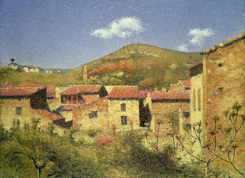 Paysage dans le sud de la France